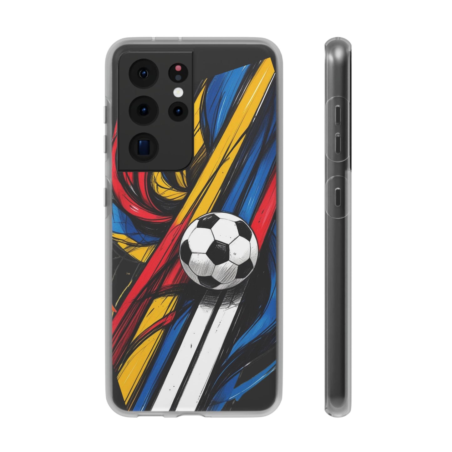 Soccer Flexi Clear Cases for Soccer Lovers
