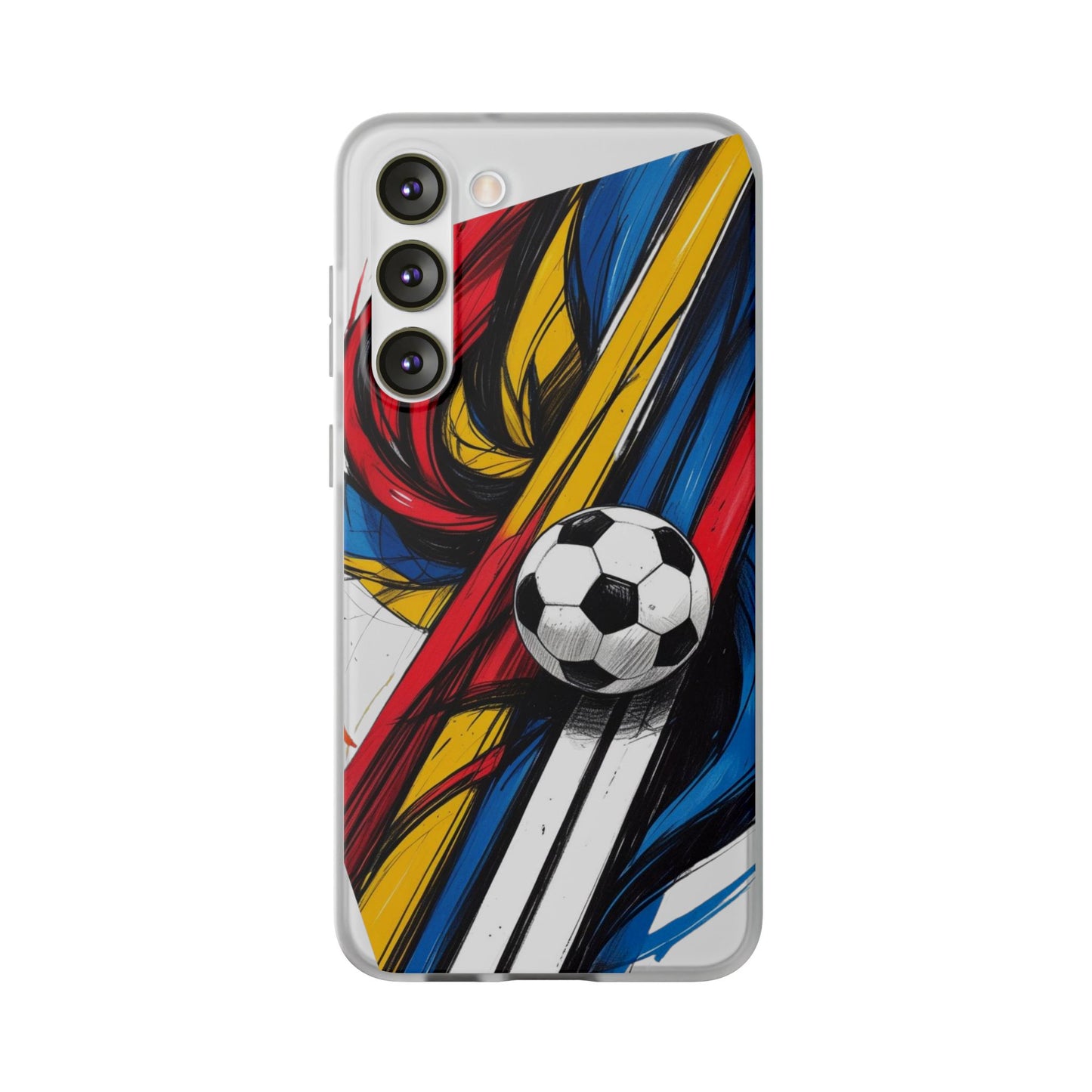 Soccer Flexi Clear Cases for Soccer Lovers