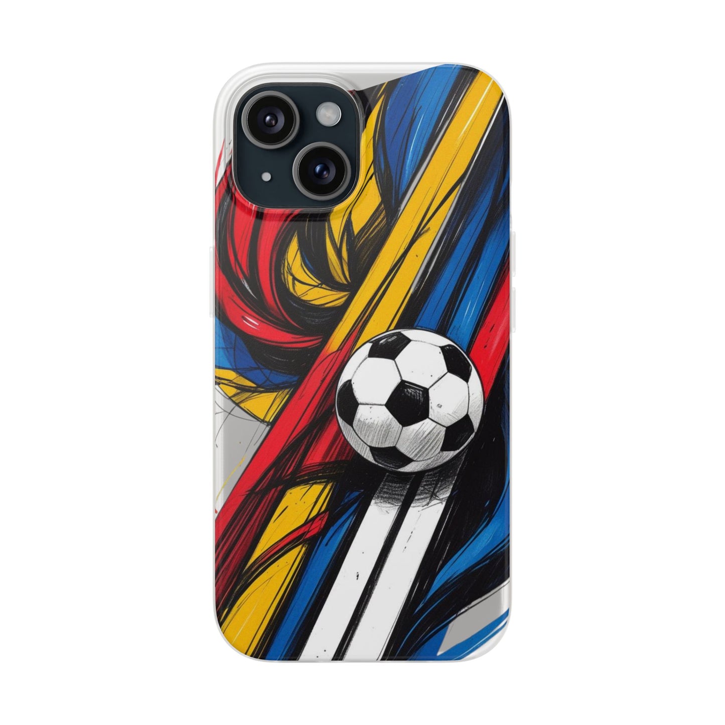 Soccer Flexi Clear Cases for Soccer Lovers