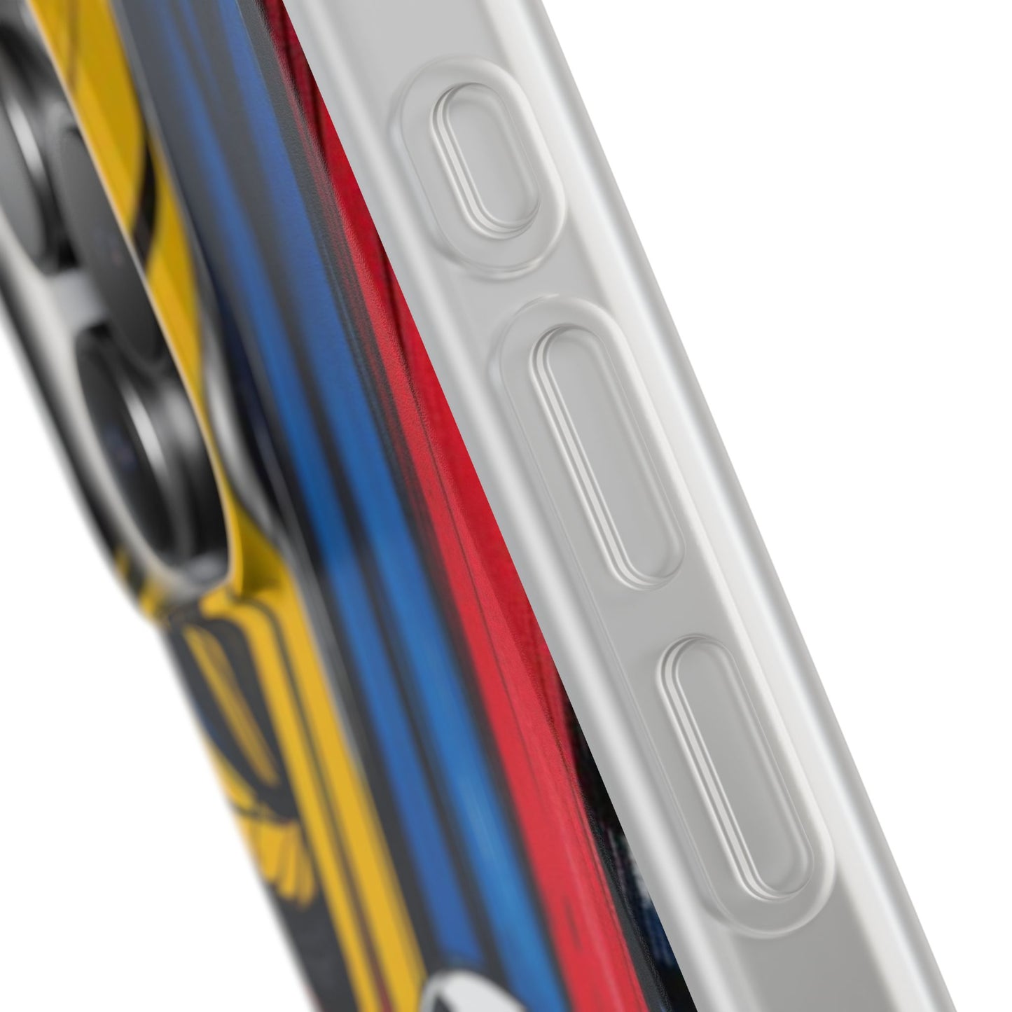 Clear Soccer Flex Case For iPhone