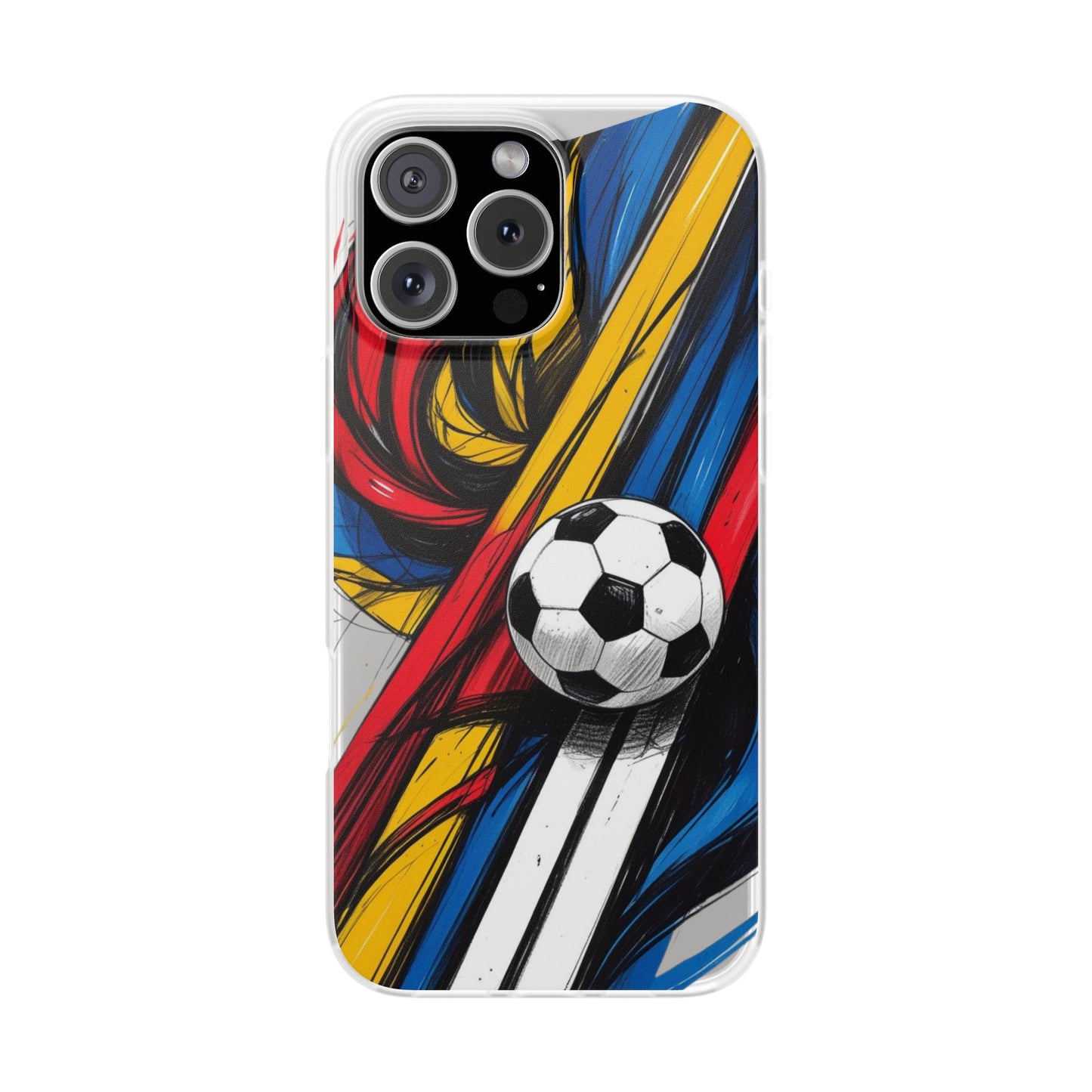 Soccer Flexi Clear Cases for Soccer Lovers