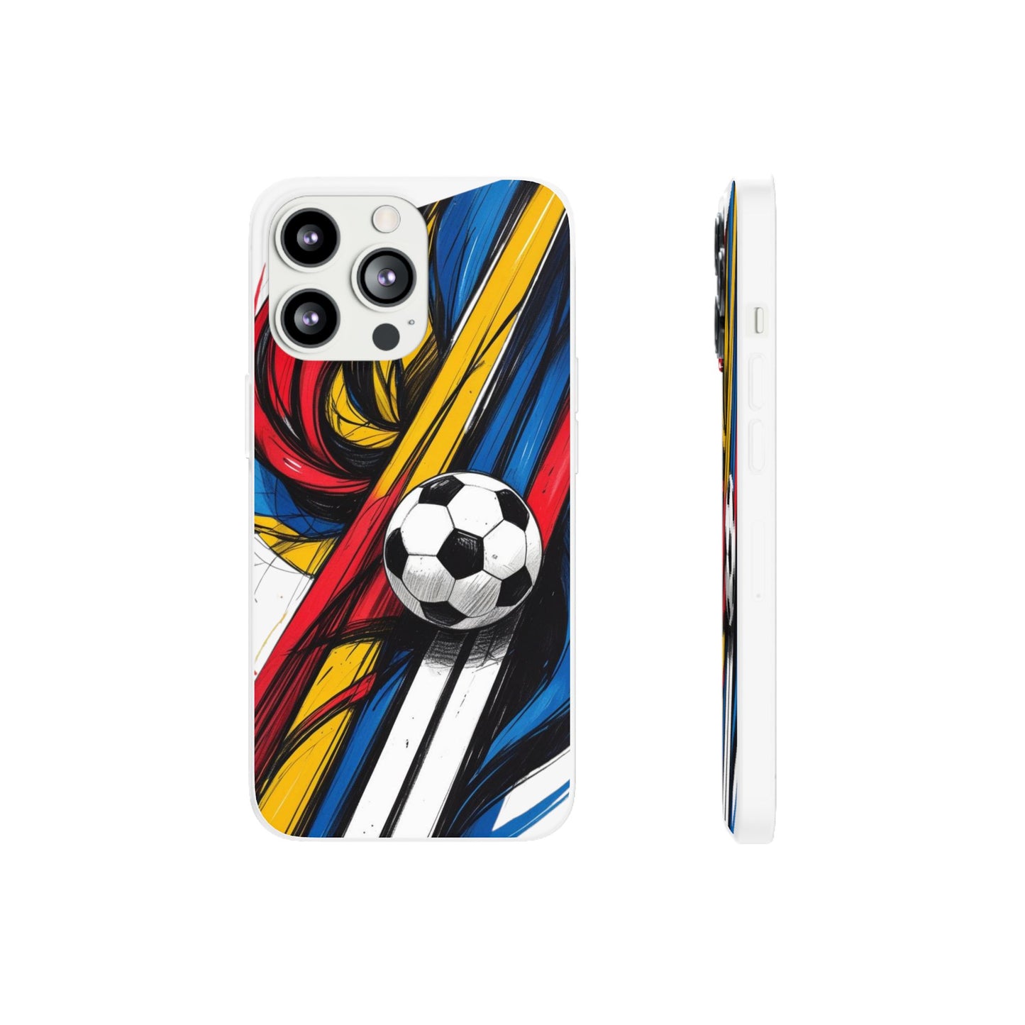 Soccer Flexi Clear Cases for Soccer Lovers