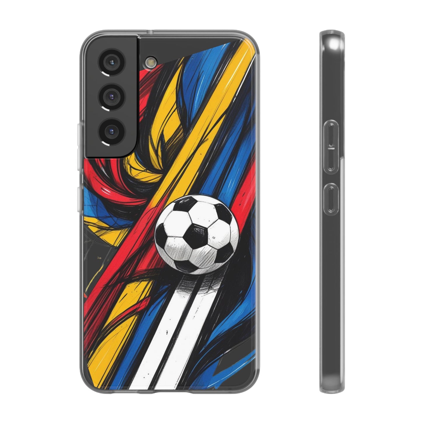 Soccer Flexi Clear Cases for Soccer Lovers