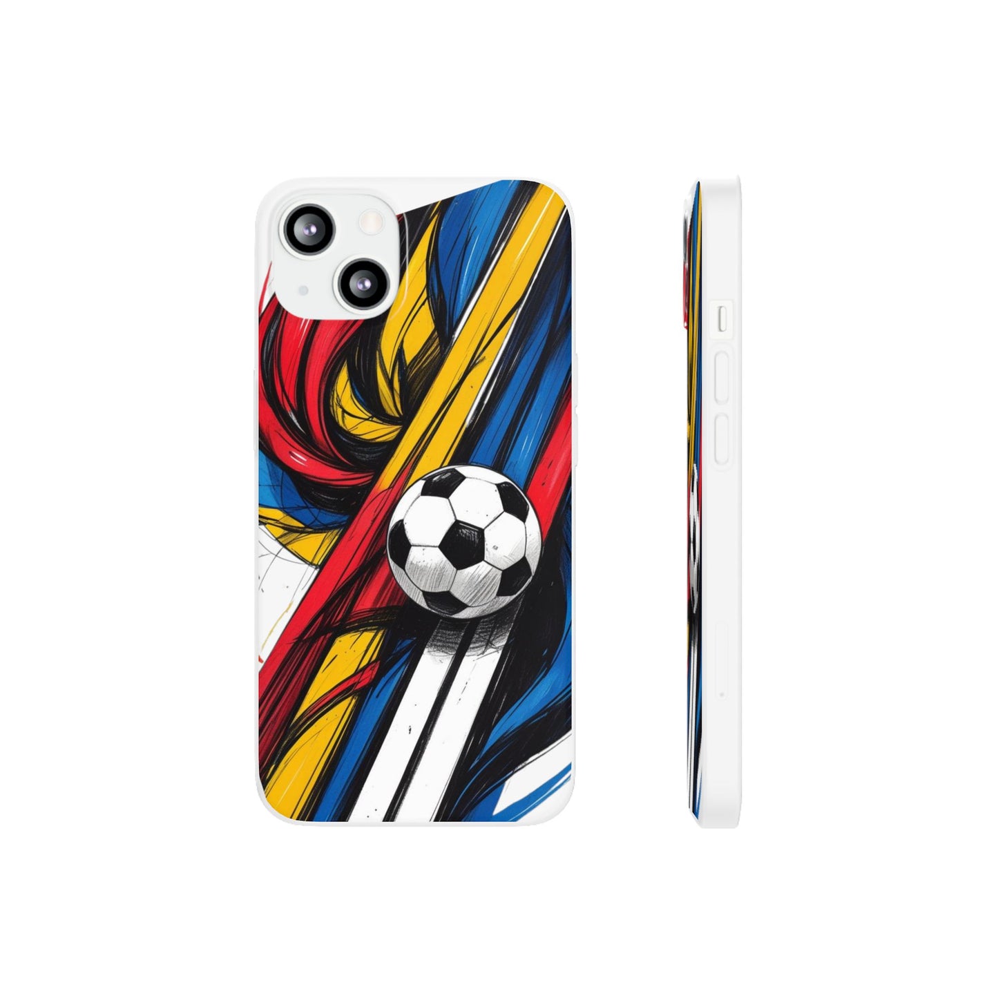 Soccer Flexi Clear Cases for Soccer Lovers