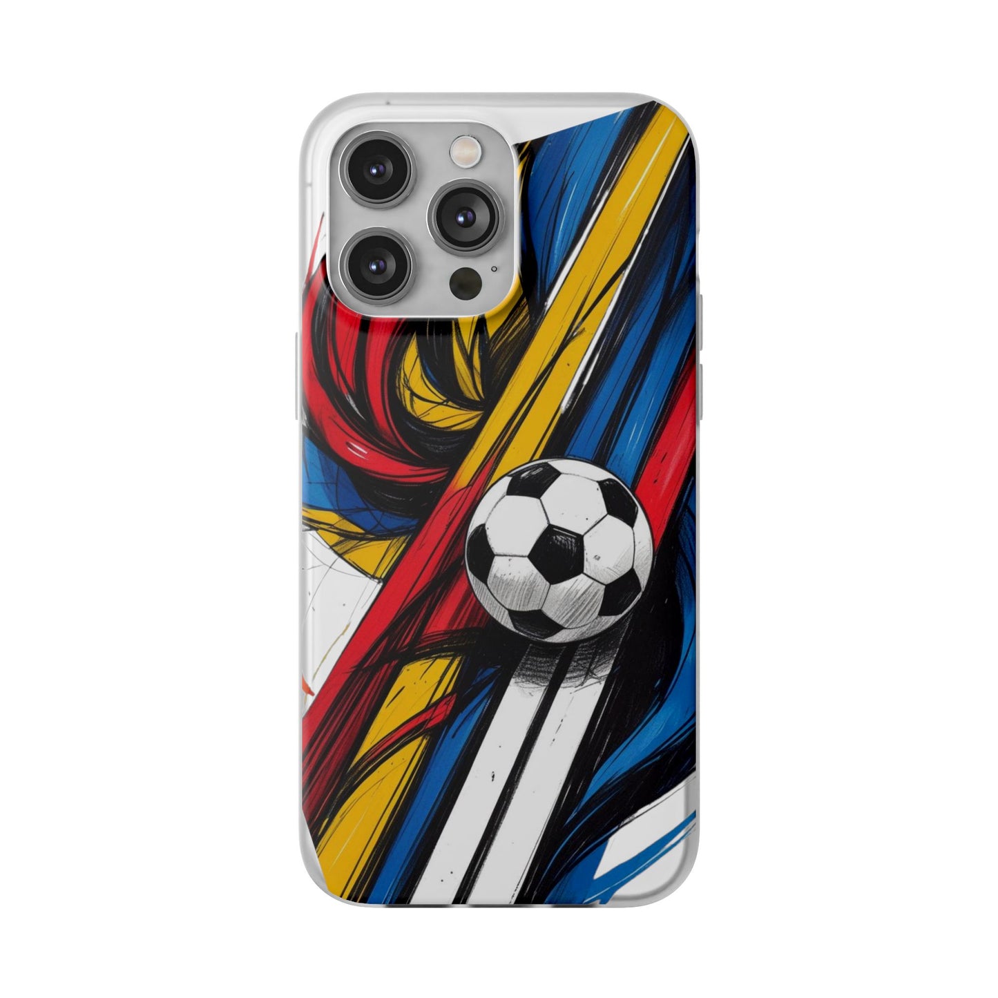 Soccer Flexi Clear Cases for Soccer Lovers