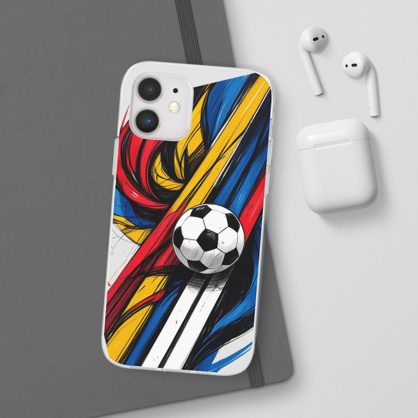 Soccer Flexi Clear Cases for Soccer Lovers