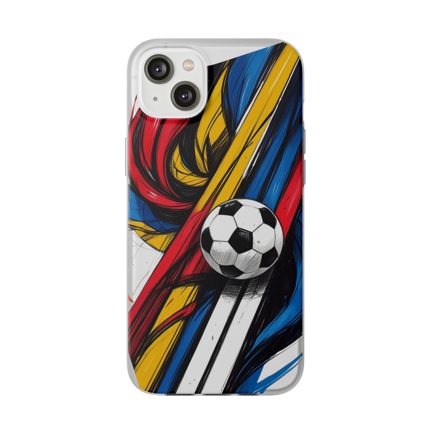 Soccer Flexi Clear Cases for Soccer Lovers