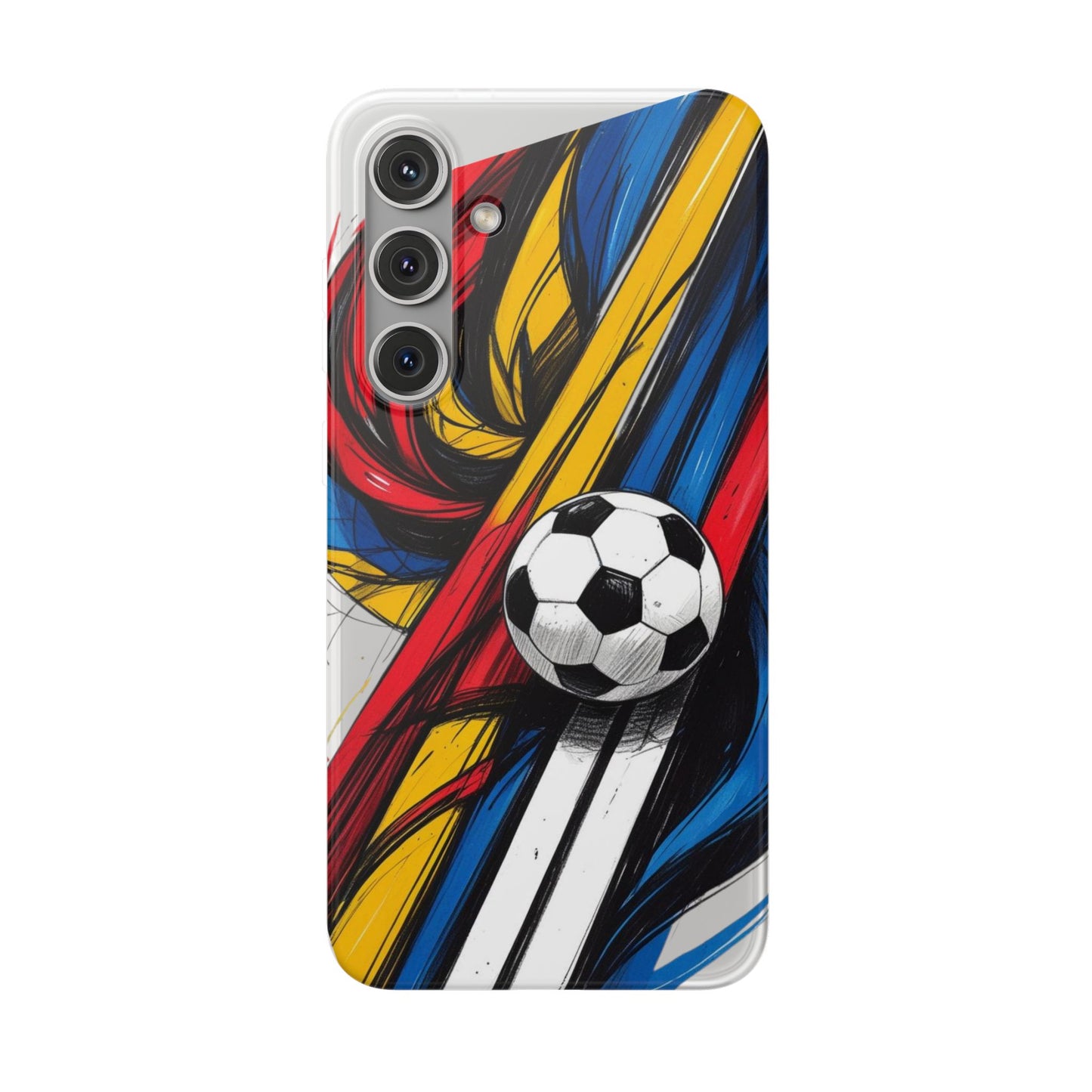 Soccer Flexi Clear Cases for Soccer Lovers