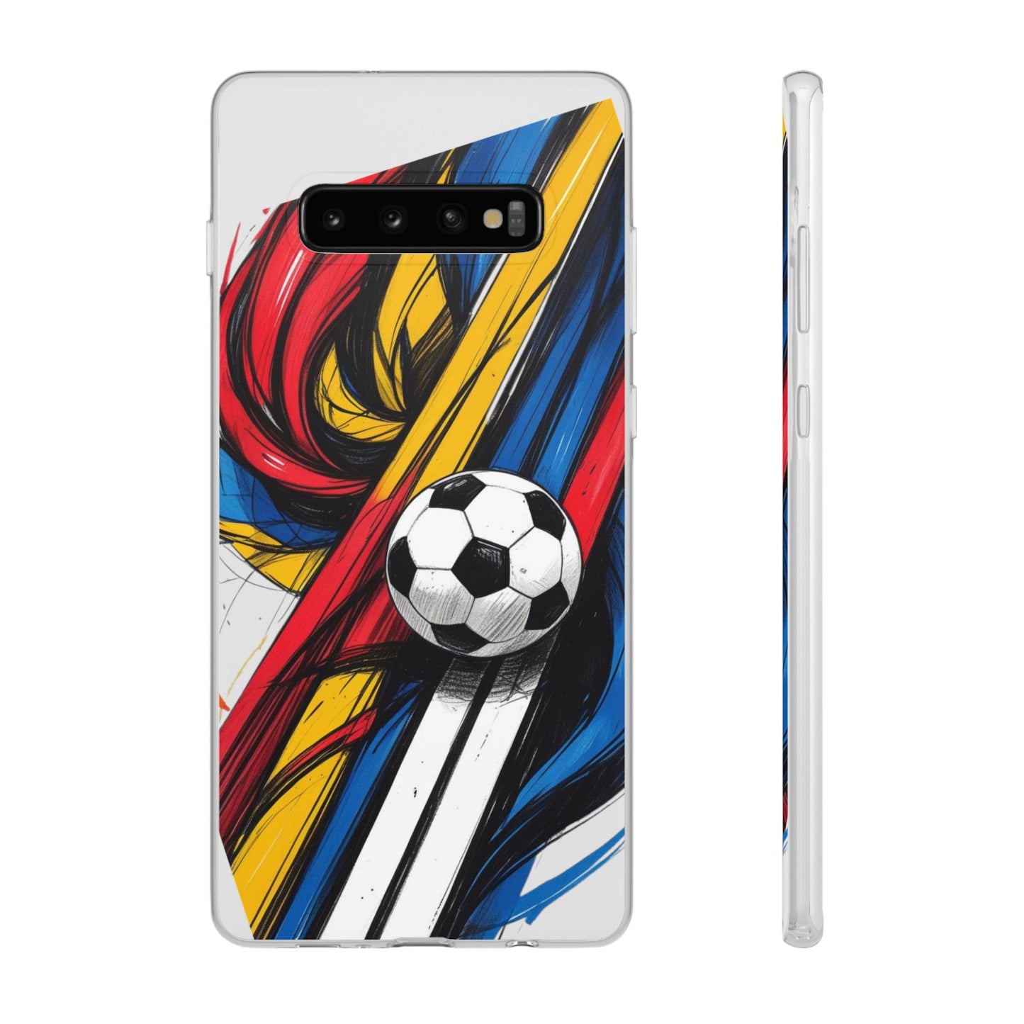 Soccer Flexi Clear Cases for Soccer Lovers