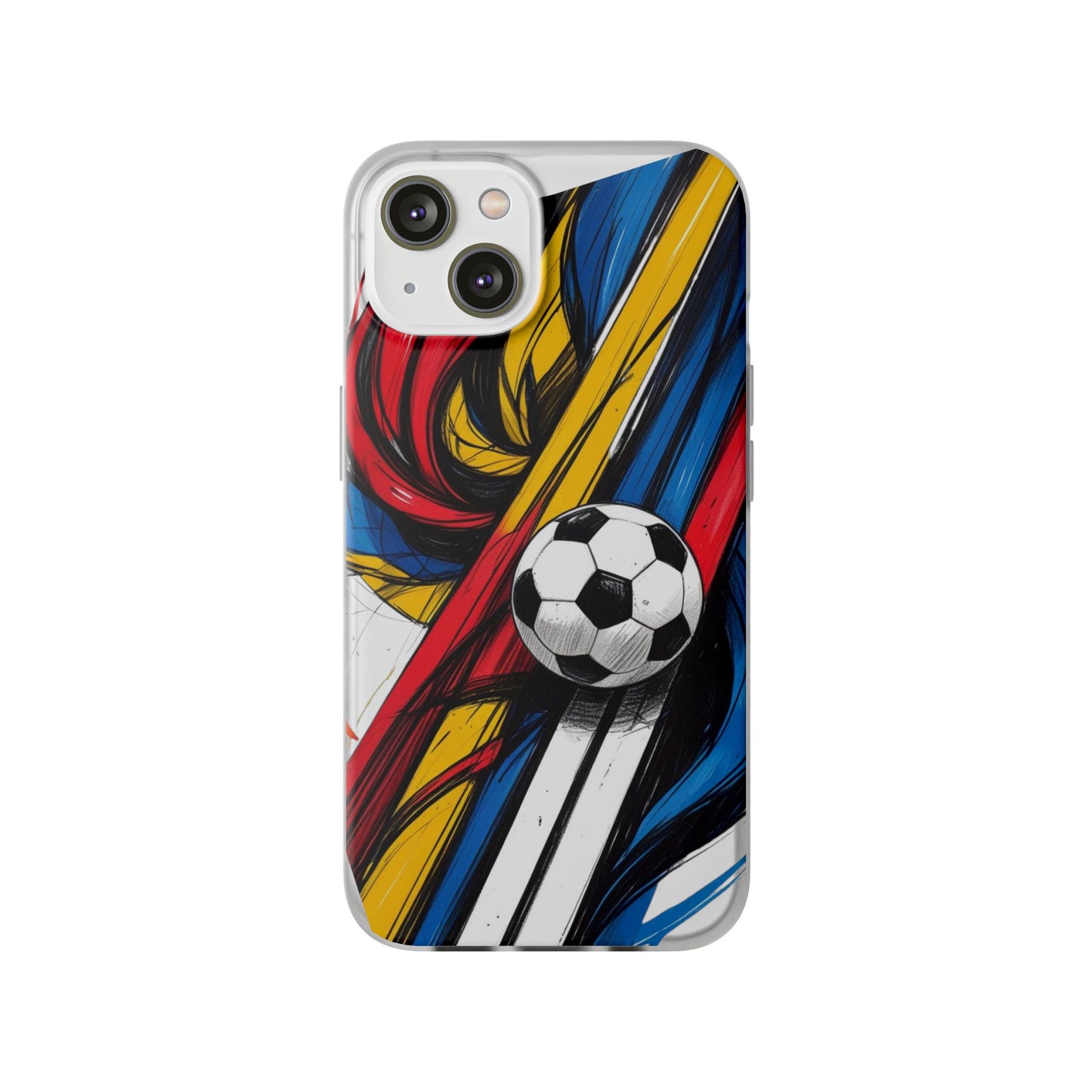 Soccer Flexi Clear Cases for Soccer Lovers