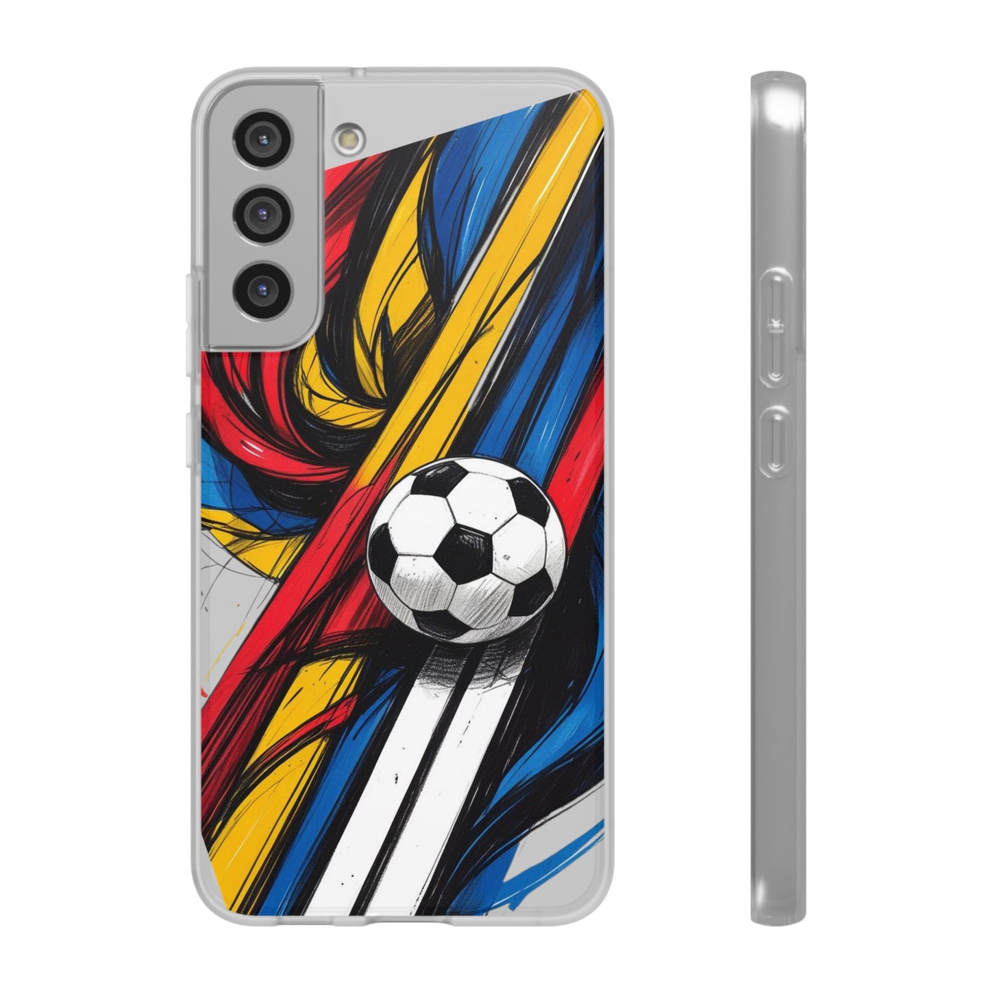 Soccer Flexi Clear Cases for Soccer Lovers