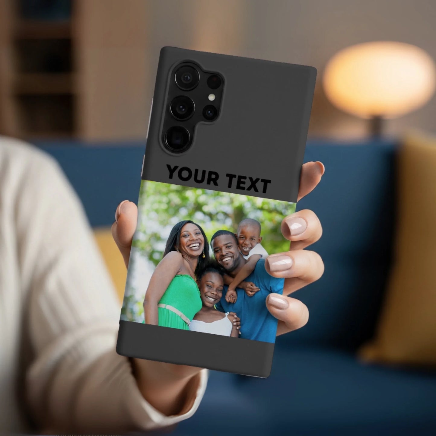 Samsung galaxy s23 ultra phone case mockup Photo(Black)