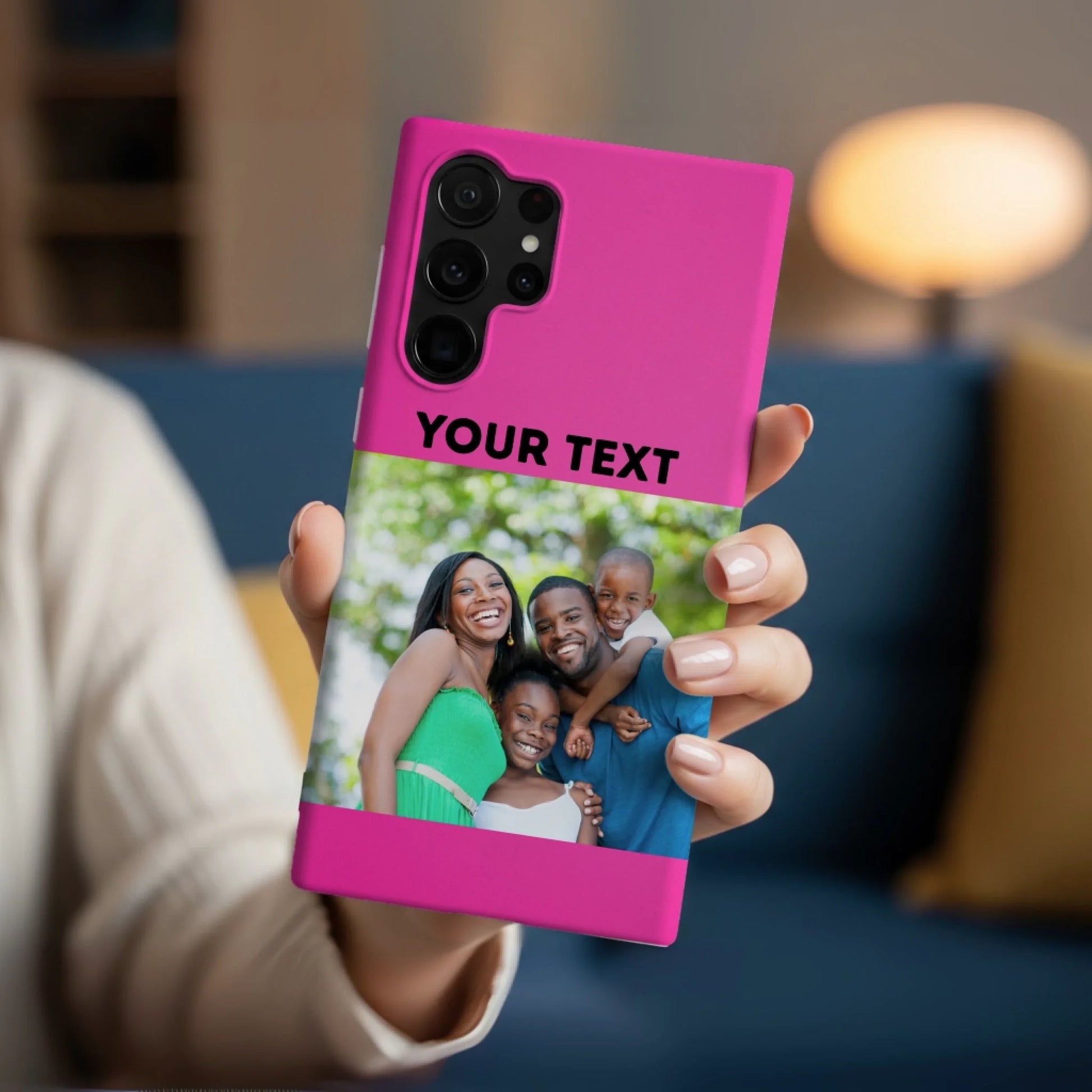 Samsung galaxy s23 ultra phone case mockup Photo(Pink)