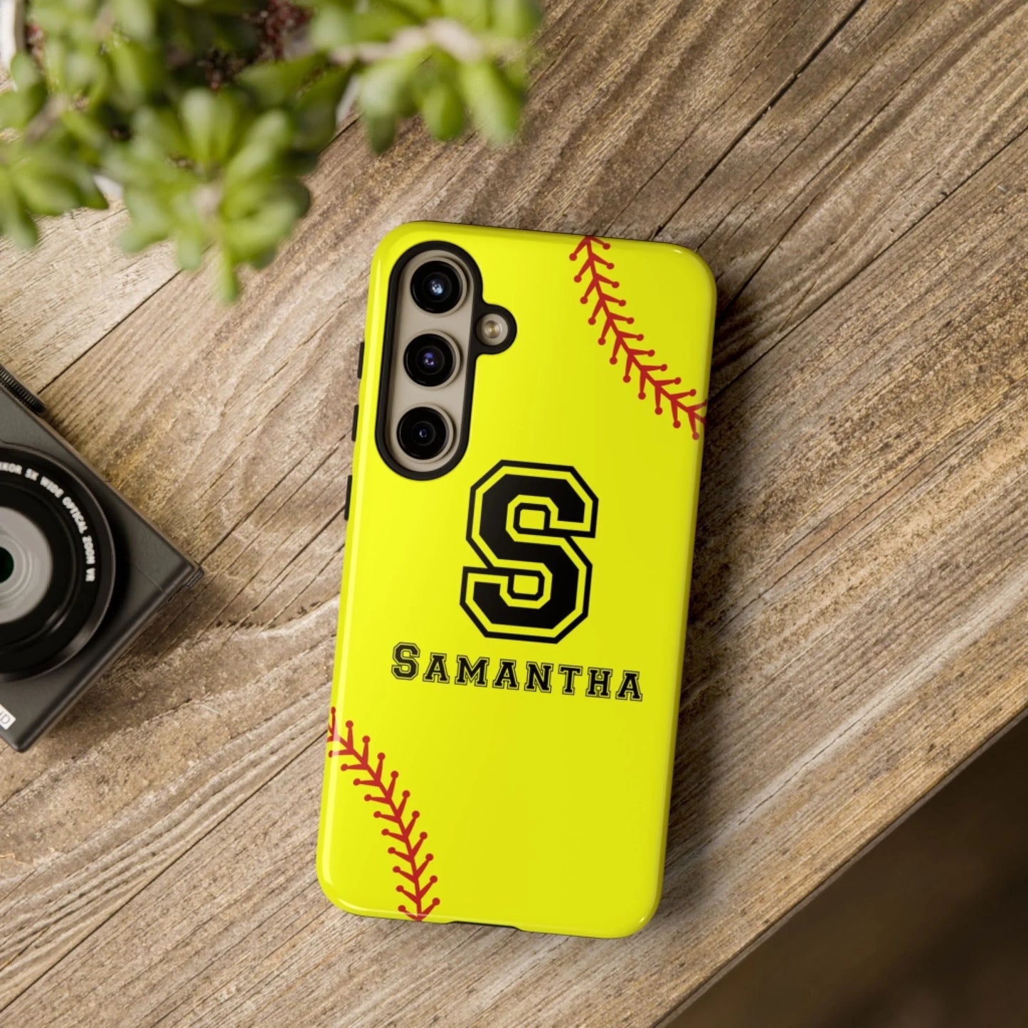 Custom Magnetic Softball Tough Case MagSafe Samsung