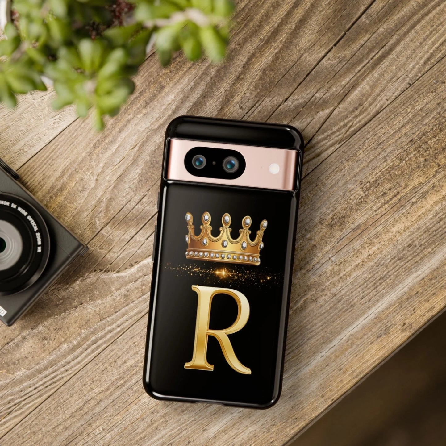 Printify Gold Crown Tough Case For Google 5
