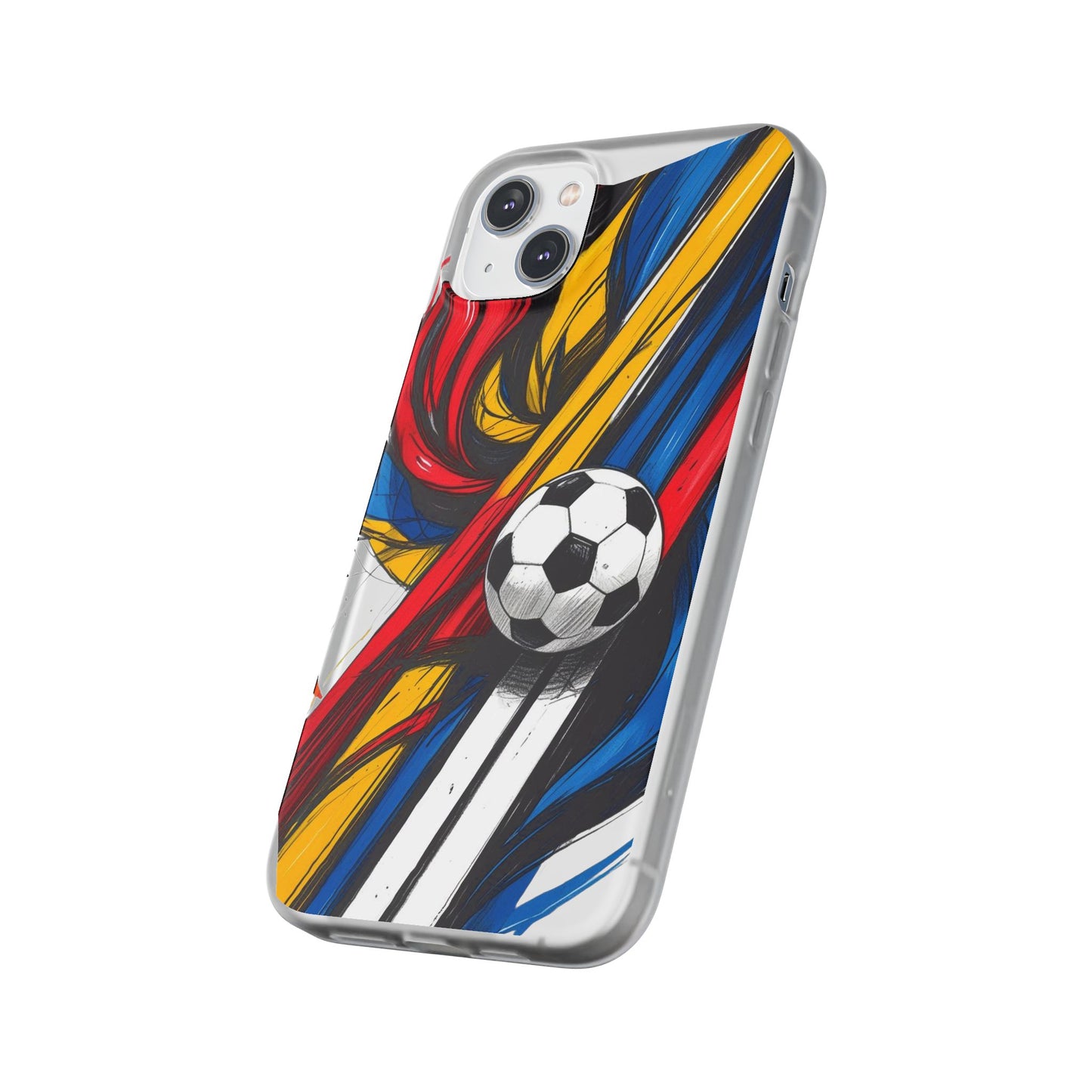 Soccer Flexi Clear Cases for Soccer Lovers