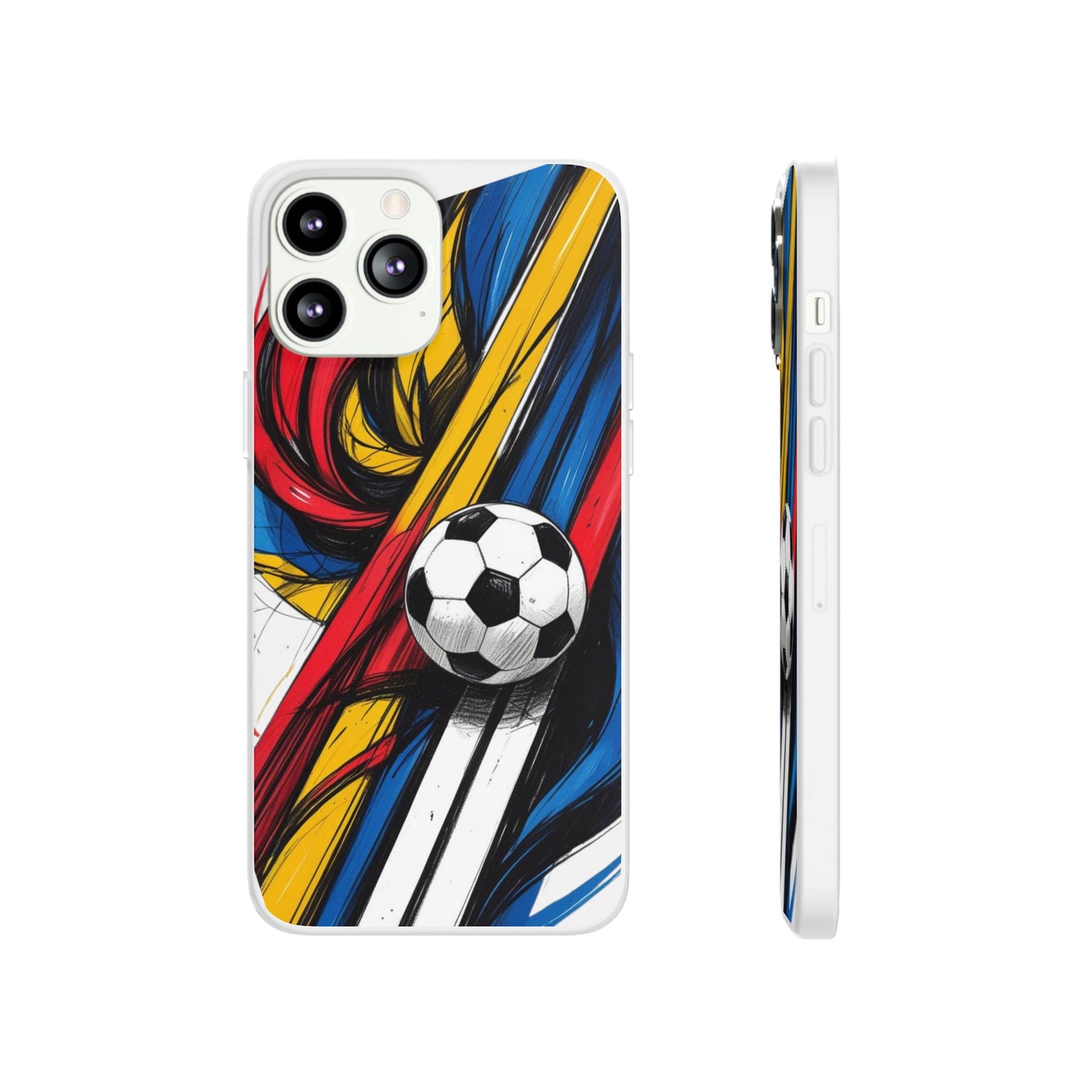 Soccer Flexi Clear Cases for Soccer Lovers