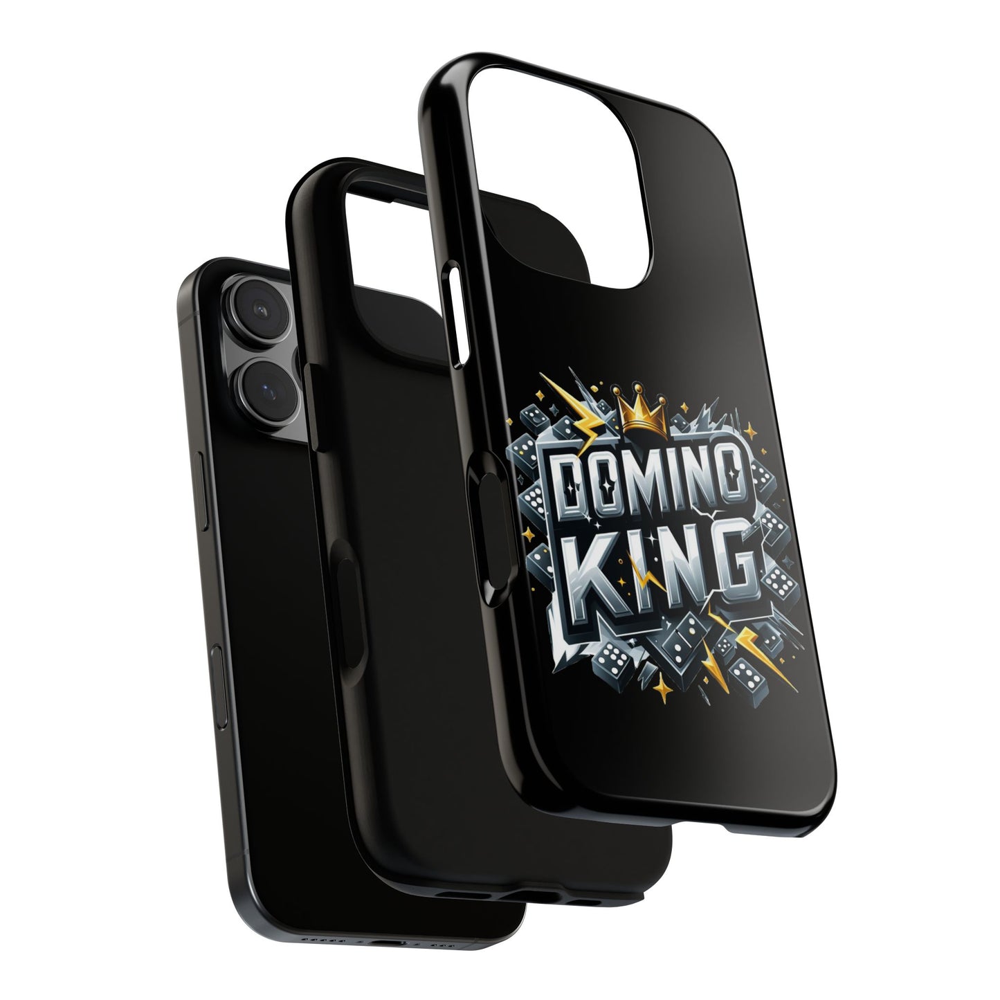 Domino King iPhone Tough Case - Dominoes Vibes Phone Case- Domino Players