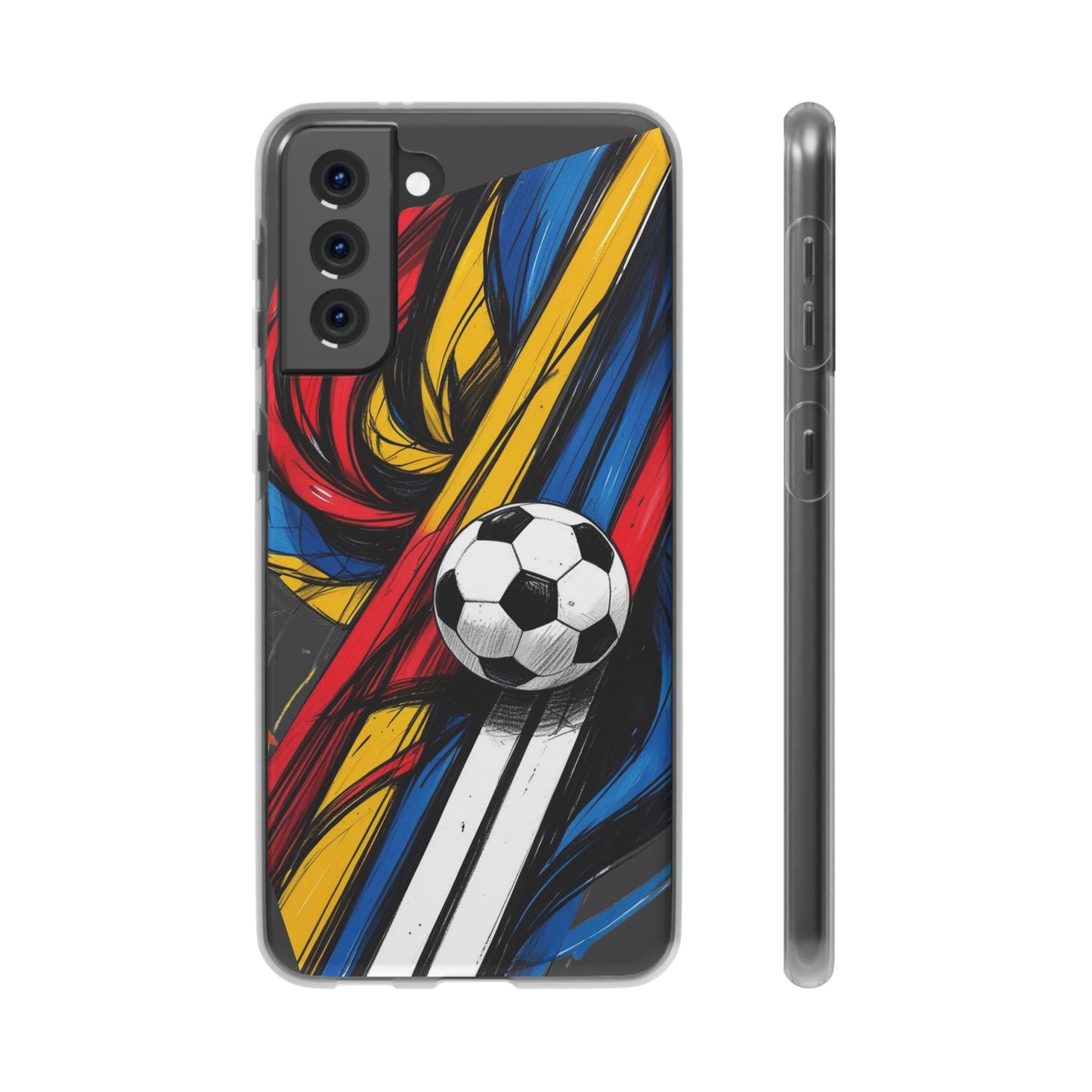Soccer Flexi Clear Cases for Soccer Lovers