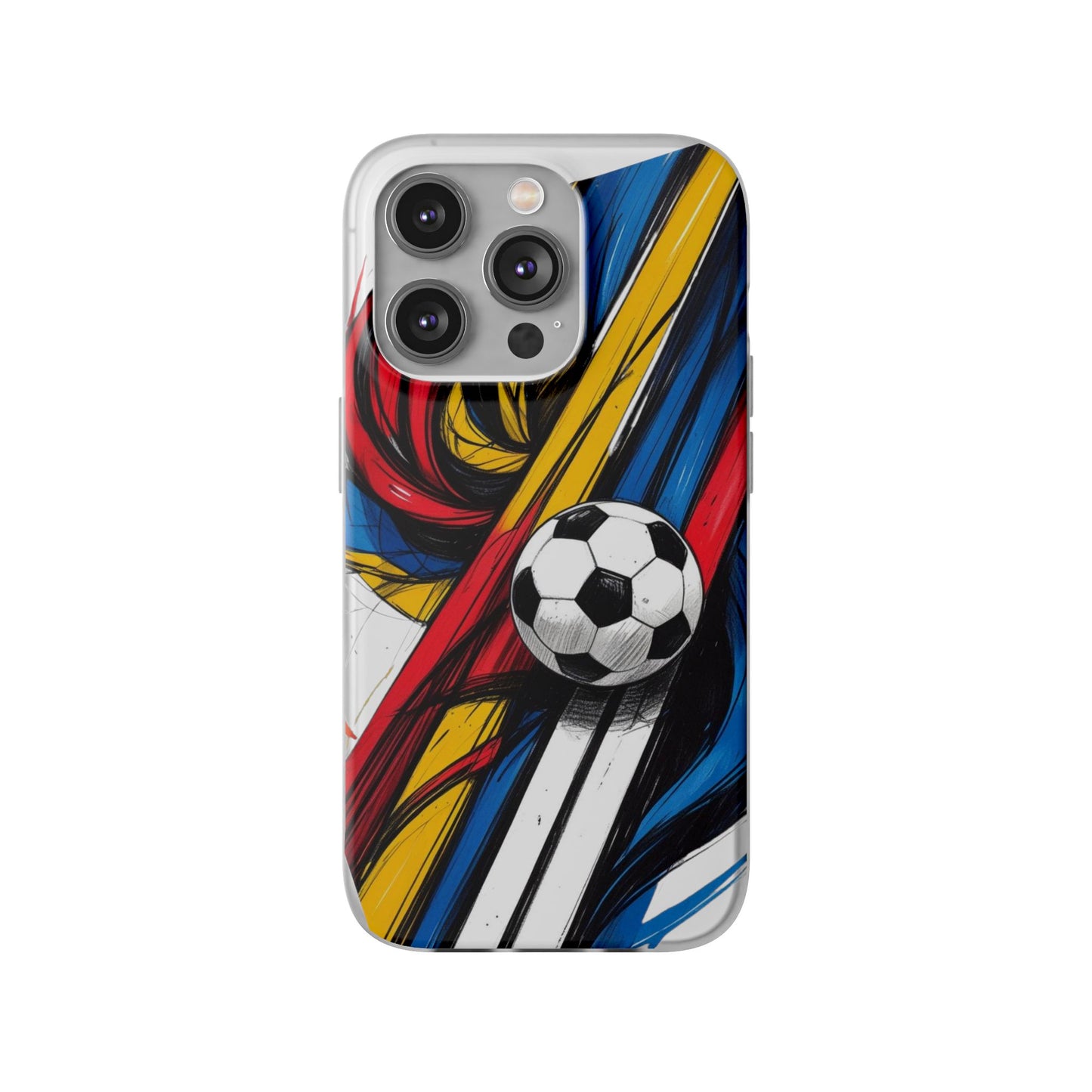 Soccer Flexi Clear Cases for Soccer Lovers