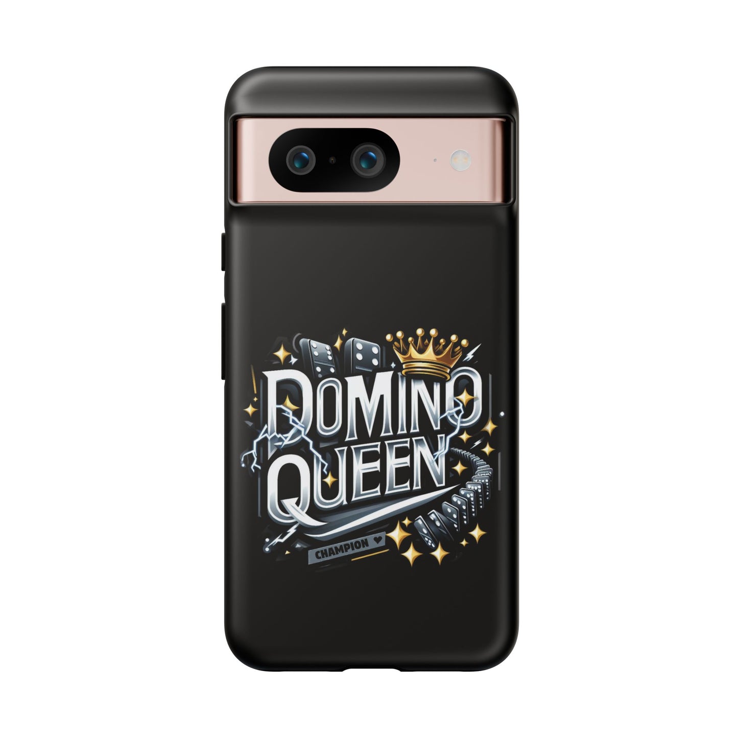 Domino Queen Tough Case For Google Pixel - Dominoes Vibes Phone Case- Women Domino Players