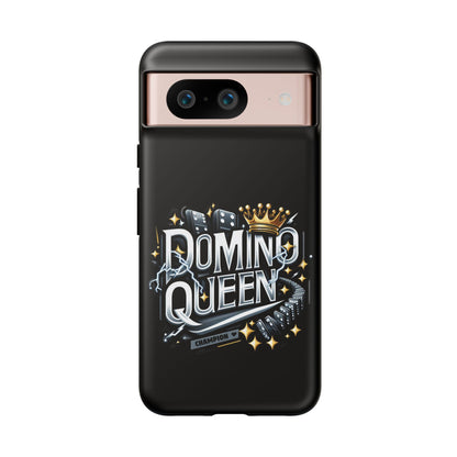 Domino Queen Tough Case For Google Pixel - Dominoes Vibes Phone Case- Women Domino Players