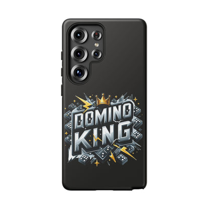 Domino King Tough Case For Samsung Galaxy - Dominoes Vibes Phone Case- Domino Players
