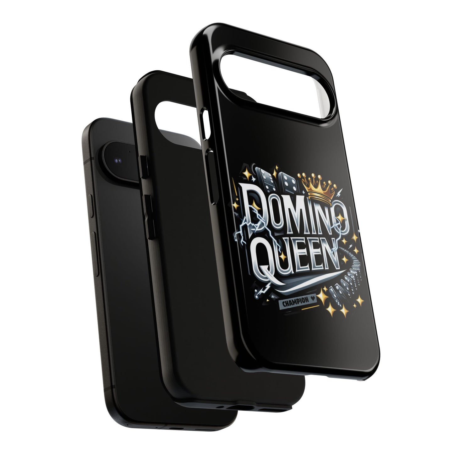 Domino Queen Tough Case For Google Pixel - Dominoes Vibes Phone Case- Women Domino Players