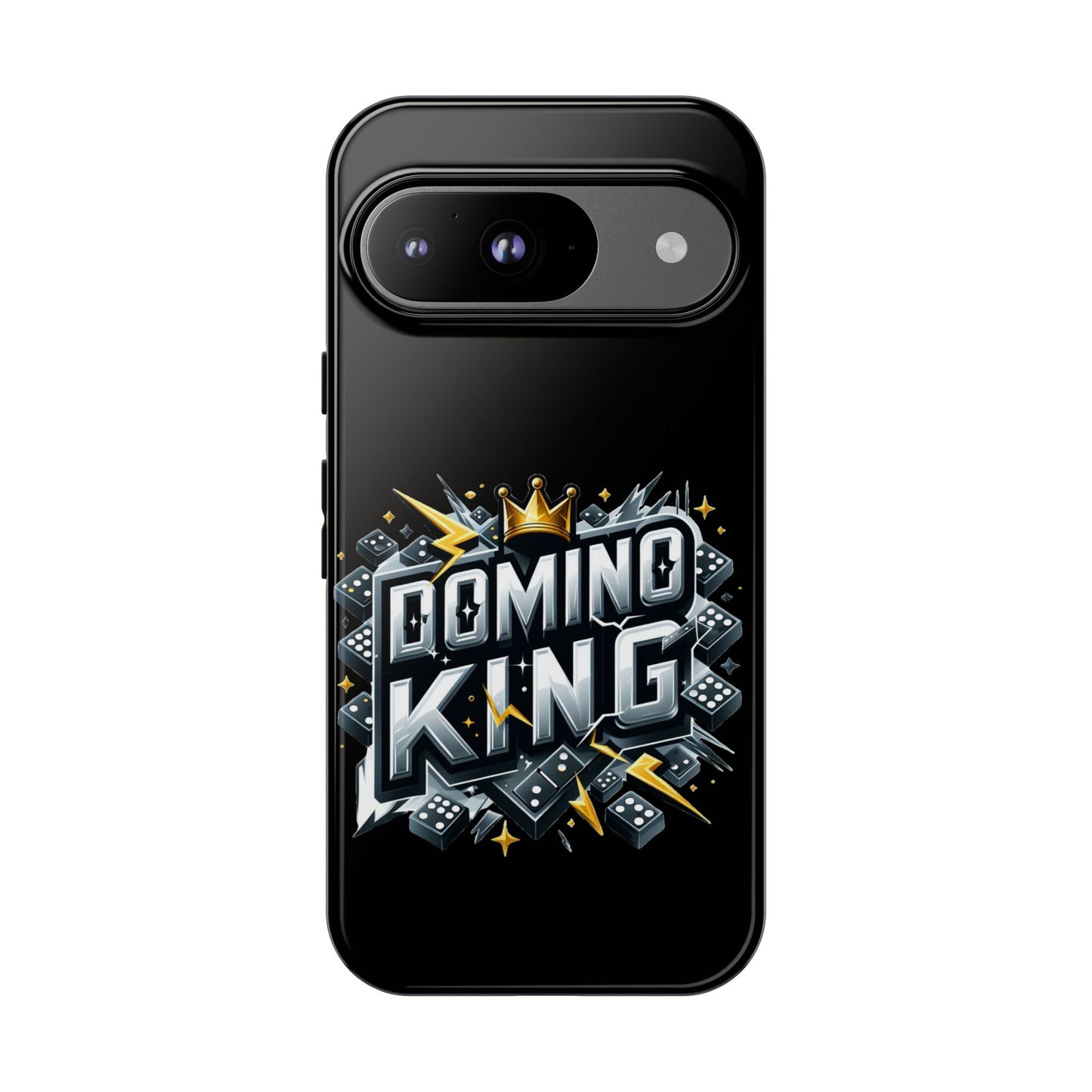 Domino King Tough Case For Google Pixel - Dominoes Vibes Phone Case- Domino Players