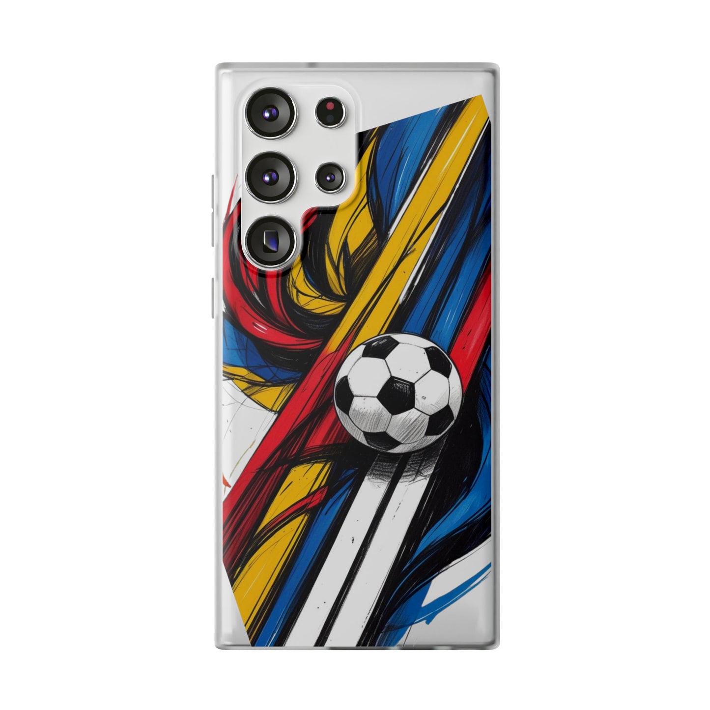 Soccer Flexi Clear Cases for Soccer Lovers