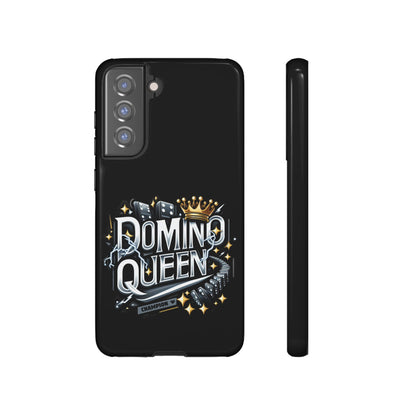 Domino Queen Tough Case For Samsung Galaxy - Dominoes Vibes Phone Case- Women Domino Players