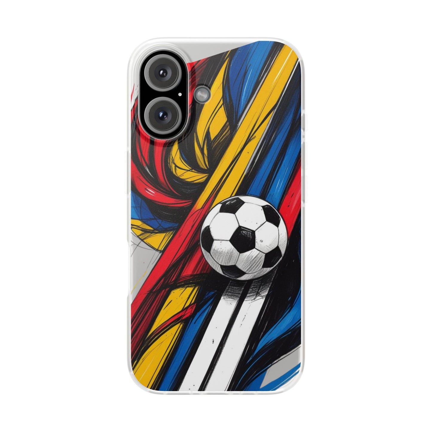 Soccer Flexi Clear Cases for Soccer Lovers