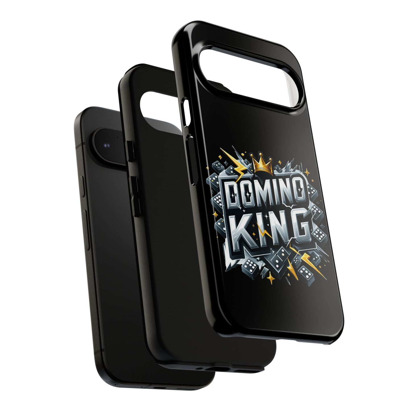 Domino King Tough Case For Google Pixel - Dominoes Vibes Phone Case- Domino Players