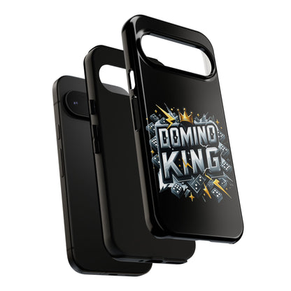 Domino King Tough Case For Google Pixel - Dominoes Vibes Phone Case- Domino Players