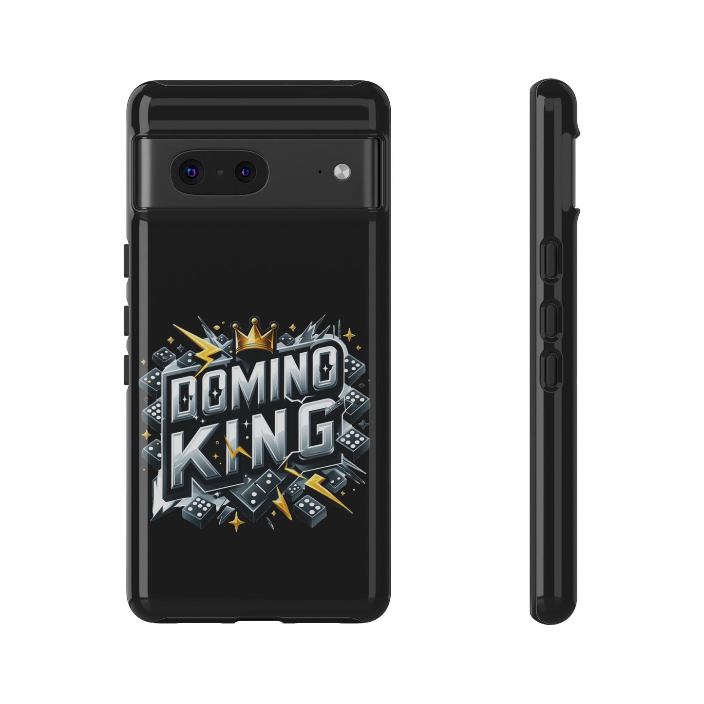 Domino King Tough Case For Google Pixel - Dominoes Vibes Phone Case- Domino Players