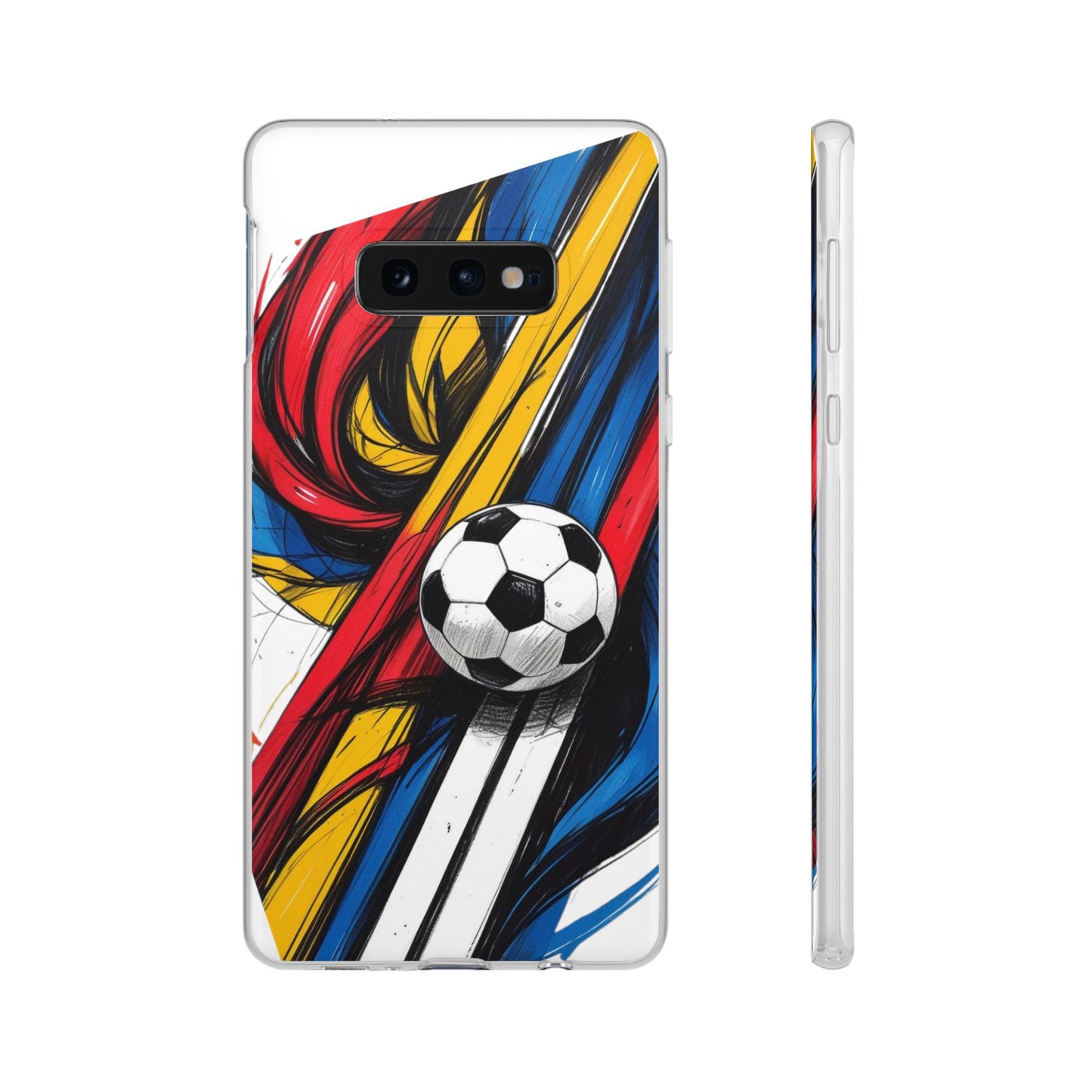 Soccer Flexi Clear Cases for Soccer Lovers