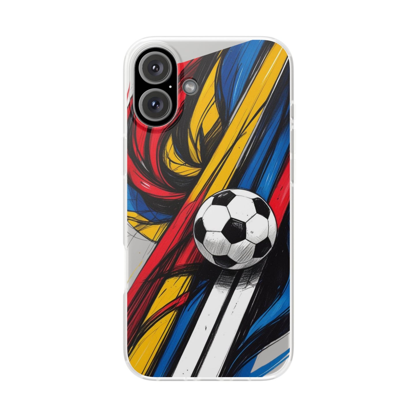Soccer Flexi Clear Cases for Soccer Lovers