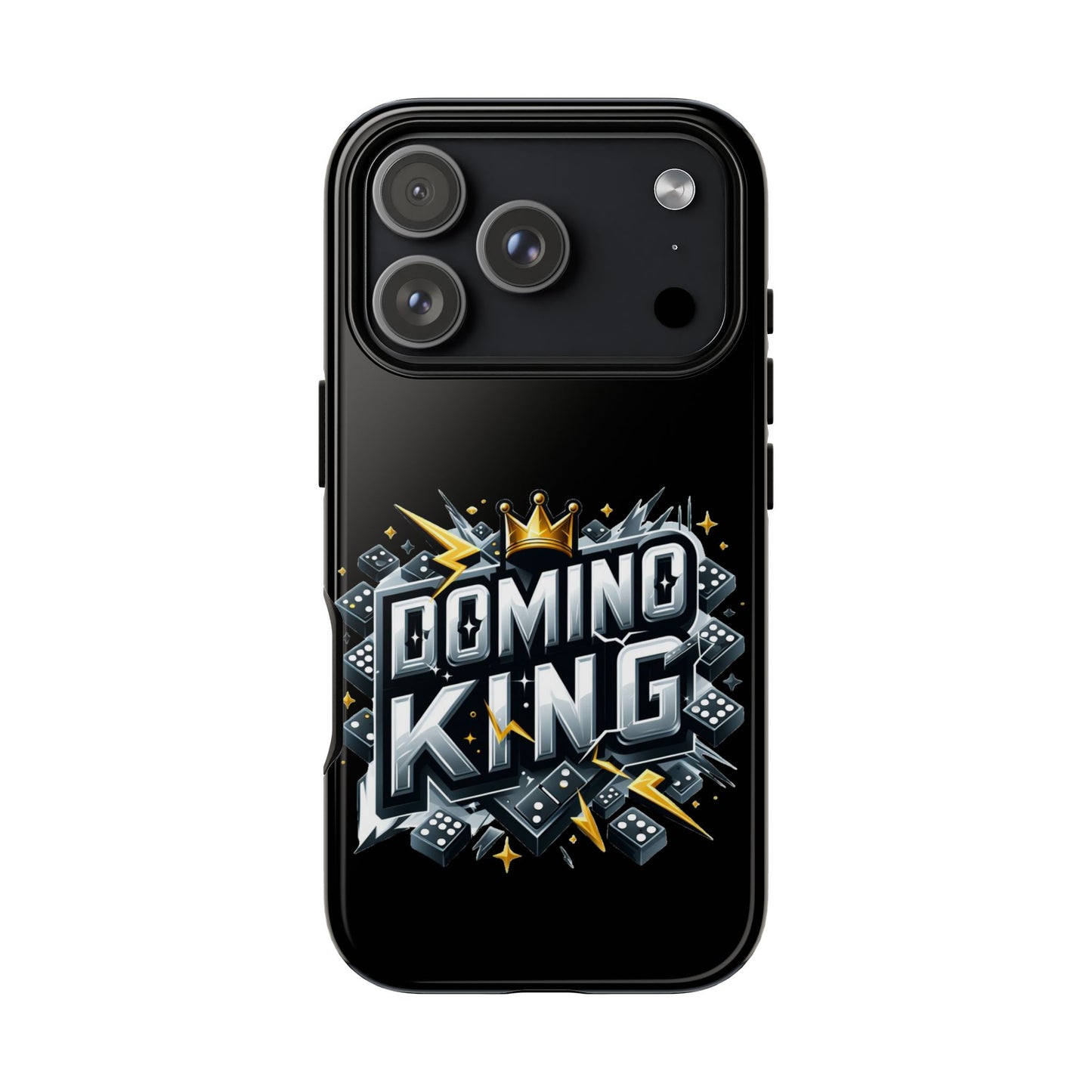 Domino King iPhone Tough Case - Dominoes Vibes Phone Case- Domino Players