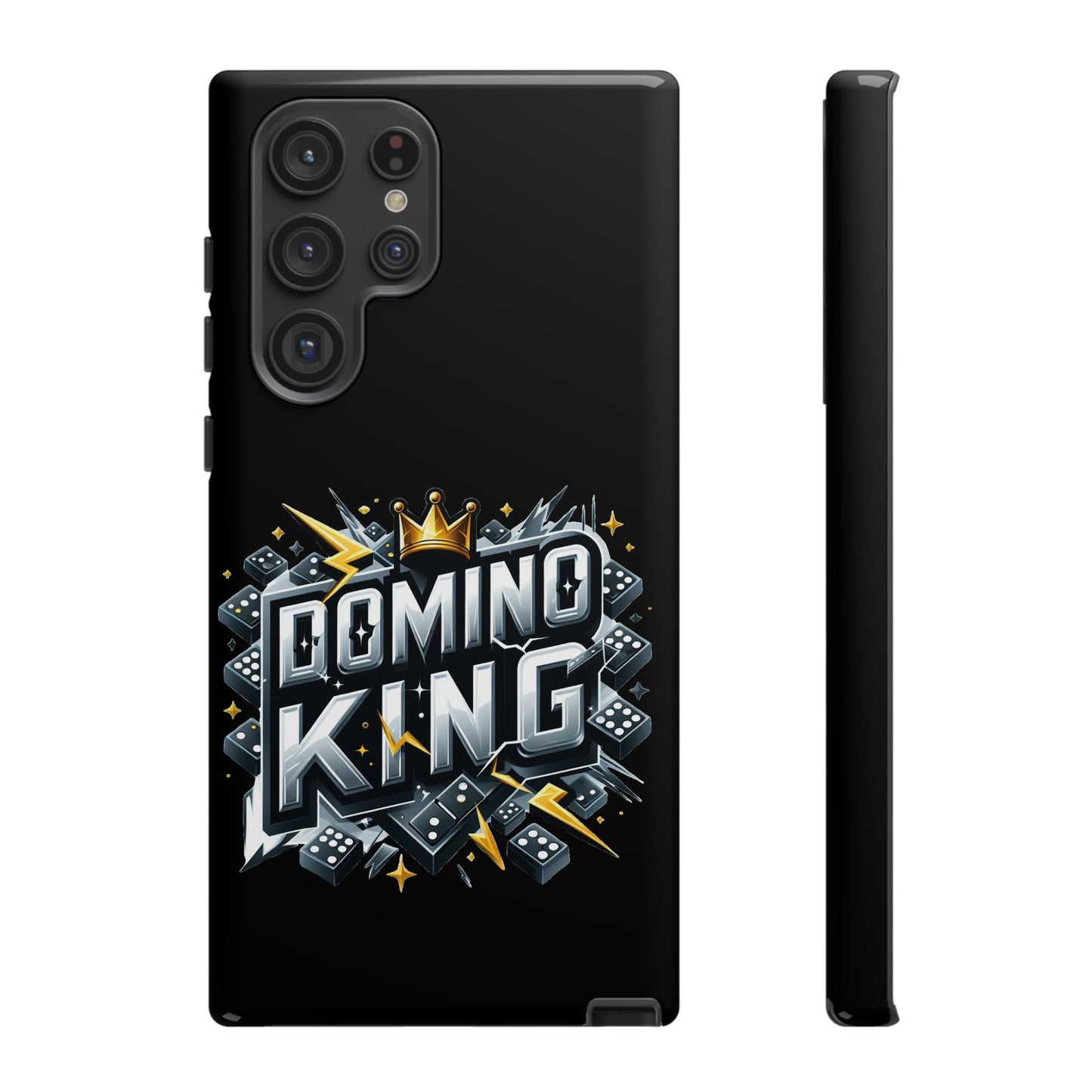 Domino King Tough Case For Samsung Galaxy - Dominoes Vibes Phone Case- Domino Players