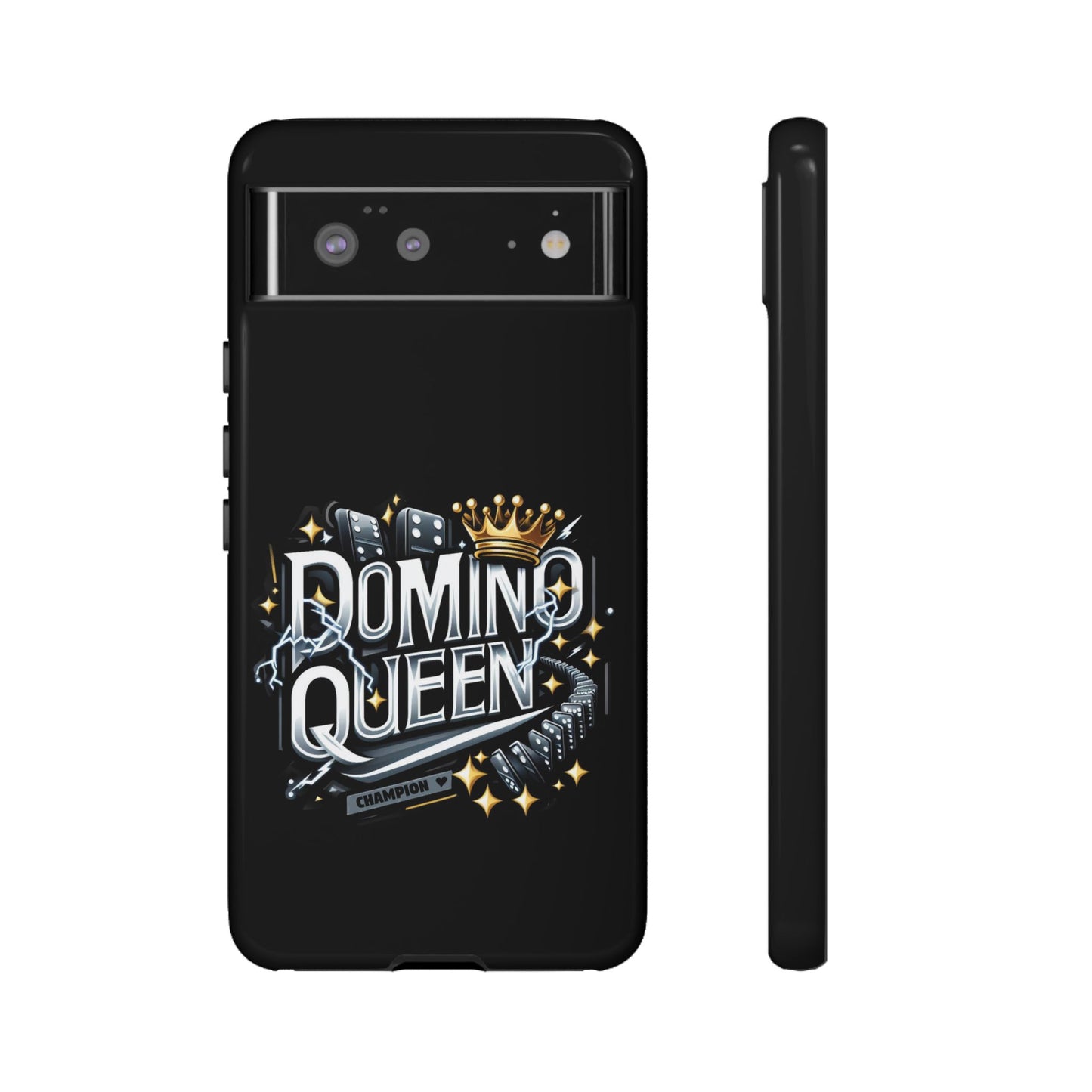 Domino Queen Tough Case For Google Pixel - Dominoes Vibes Phone Case- Women Domino Players