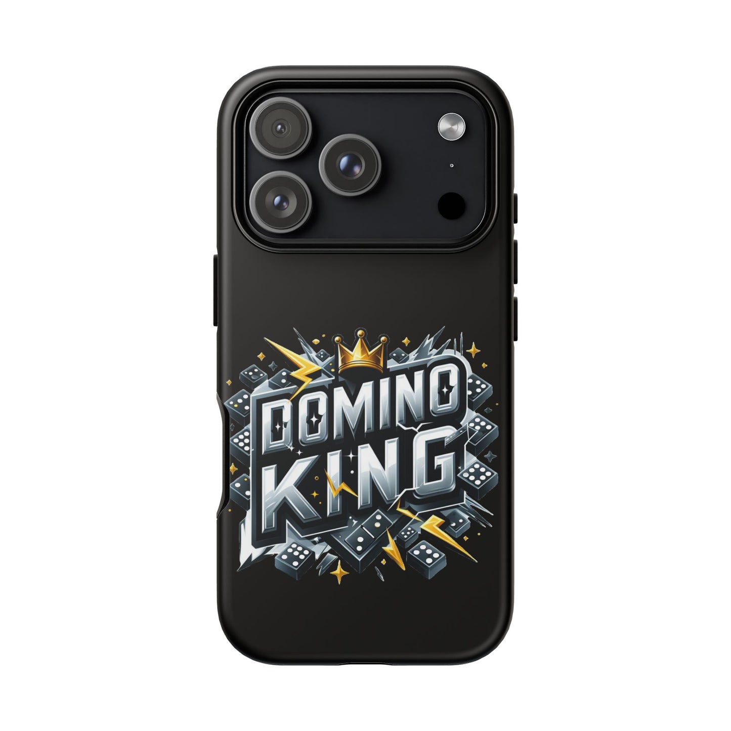Domino King iPhone Tough Case - Dominoes Vibes Phone Case- Domino Players