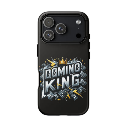 Domino King iPhone Tough Case - Dominoes Vibes Phone Case- Domino Players