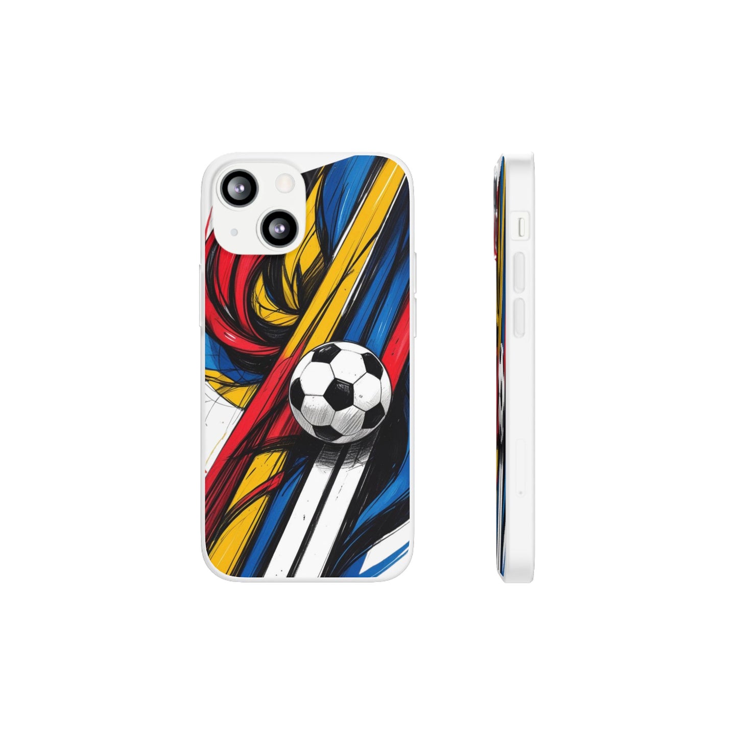 Soccer Flexi Clear Cases for Soccer Lovers
