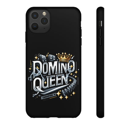 Domino Queen iPhone Tough Case - Dominoes Vibes Phone Case- Women Domino Players
