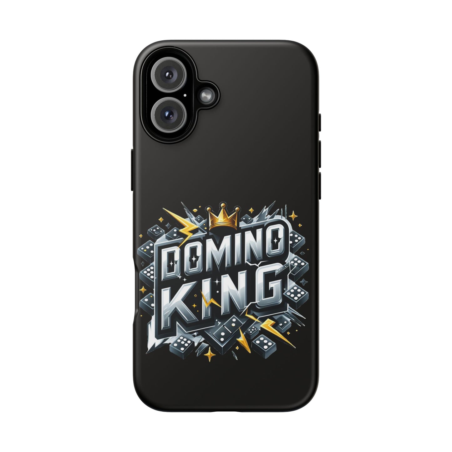 Domino King iPhone Tough Case - Dominoes Vibes Phone Case- Domino Players