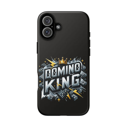 Domino King iPhone Tough Case - Dominoes Vibes Phone Case- Domino Players