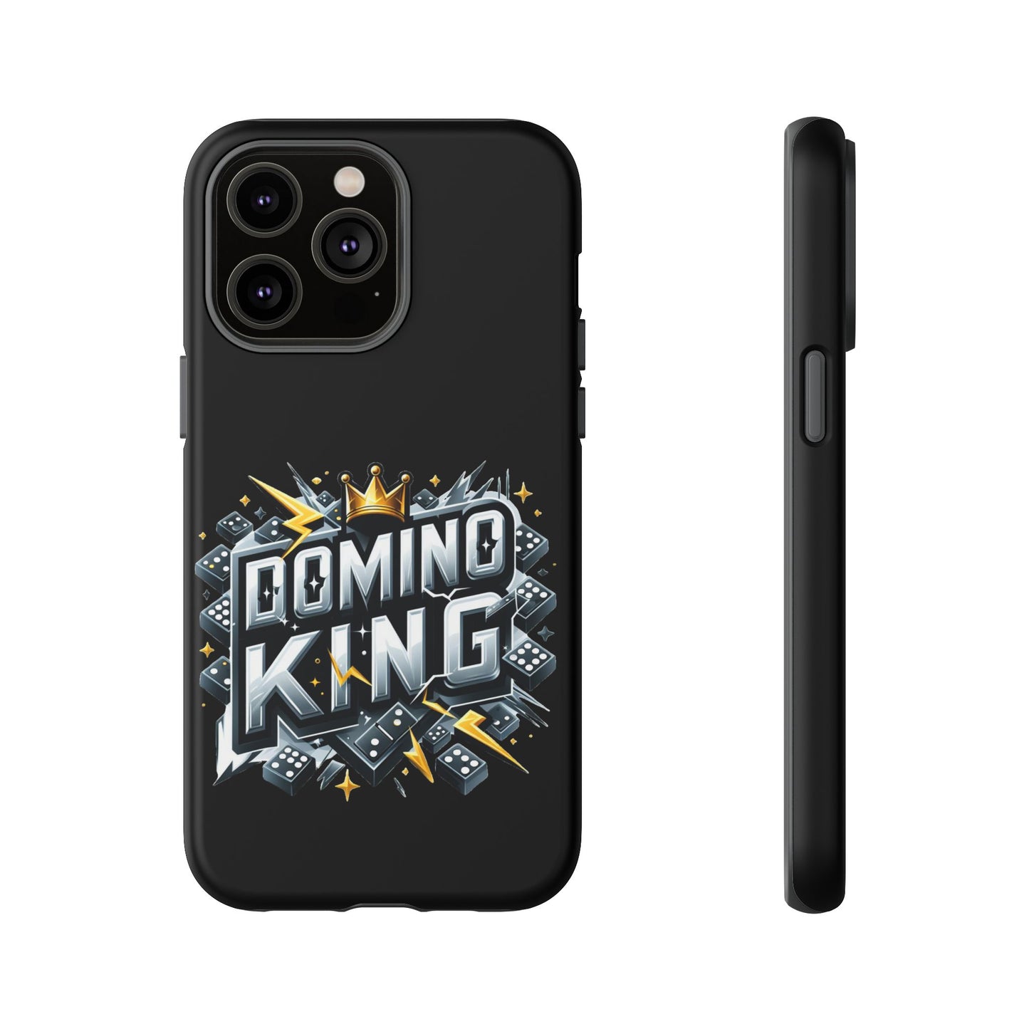 Domino King iPhone Tough Case - Dominoes Vibes Phone Case- Domino Players