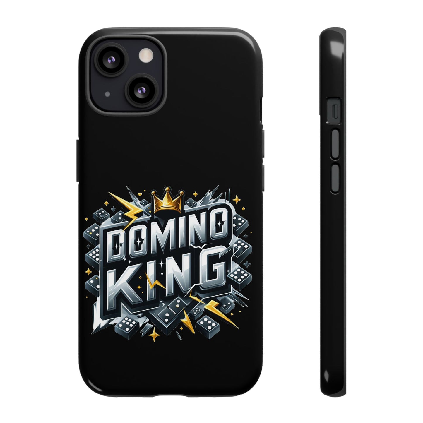 Domino King iPhone Tough Case - Dominoes Vibes Phone Case- Domino Players