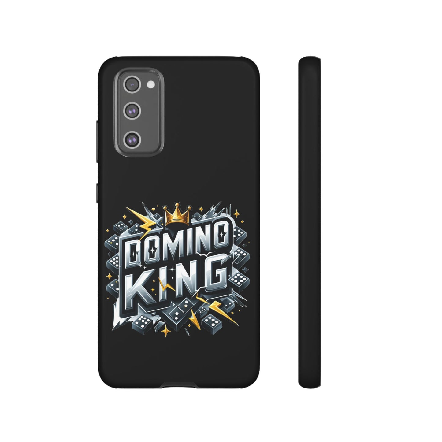 Domino King Tough Case For Samsung Galaxy - Dominoes Vibes Phone Case- Domino Players