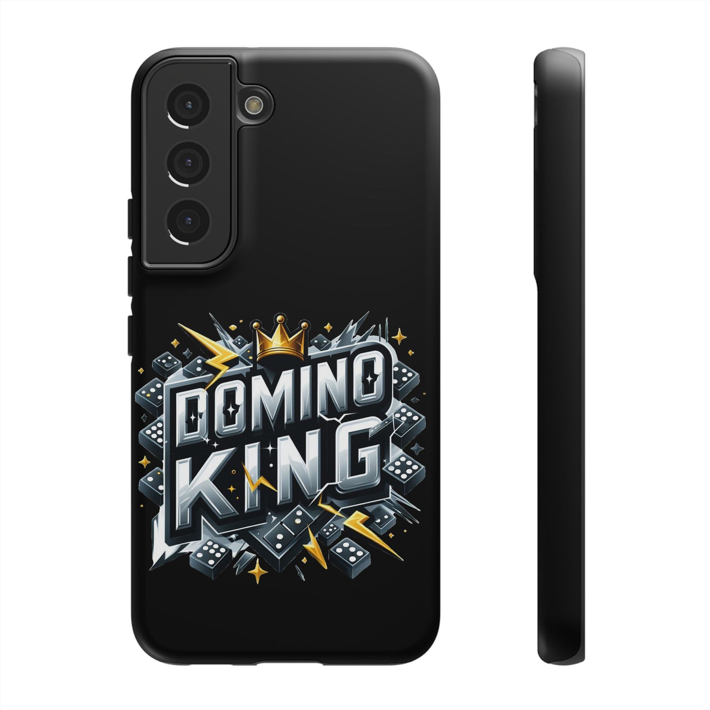 Domino King Tough Case For Samsung Galaxy - Dominoes Vibes Phone Case- Domino Players
